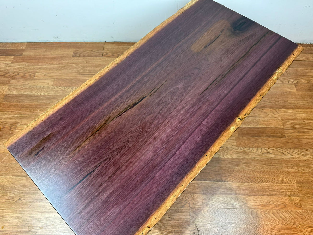 2024 Purple Heart Wood Live Edge Slabs