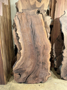 Solid Burl Wood 64"x26-36" | Rectangular Burl Wood | Live Edge Burl Wood | Burl Wood Furniture | Burl Wood Dining Table | Burl Wood Kitchen Table WB10