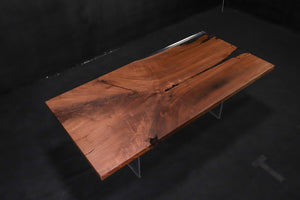 walnut bookmatch dining table top
