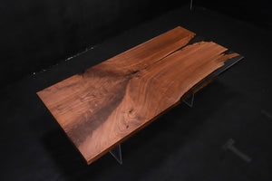 walnut bookmatch dining table top