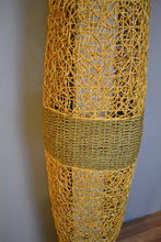 Lighting: 62" Rattan Standing Floor Lamp