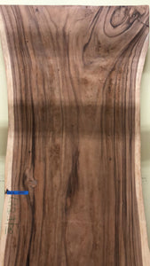 FA36-11850 Live edge acacia wood (single slab) 118"x50"