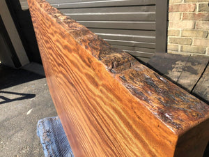 Live edge sapele wood slab (single slab)