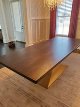 Modern contemporary dining table